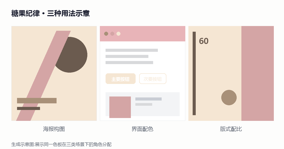 糖果纪律 应用示意
