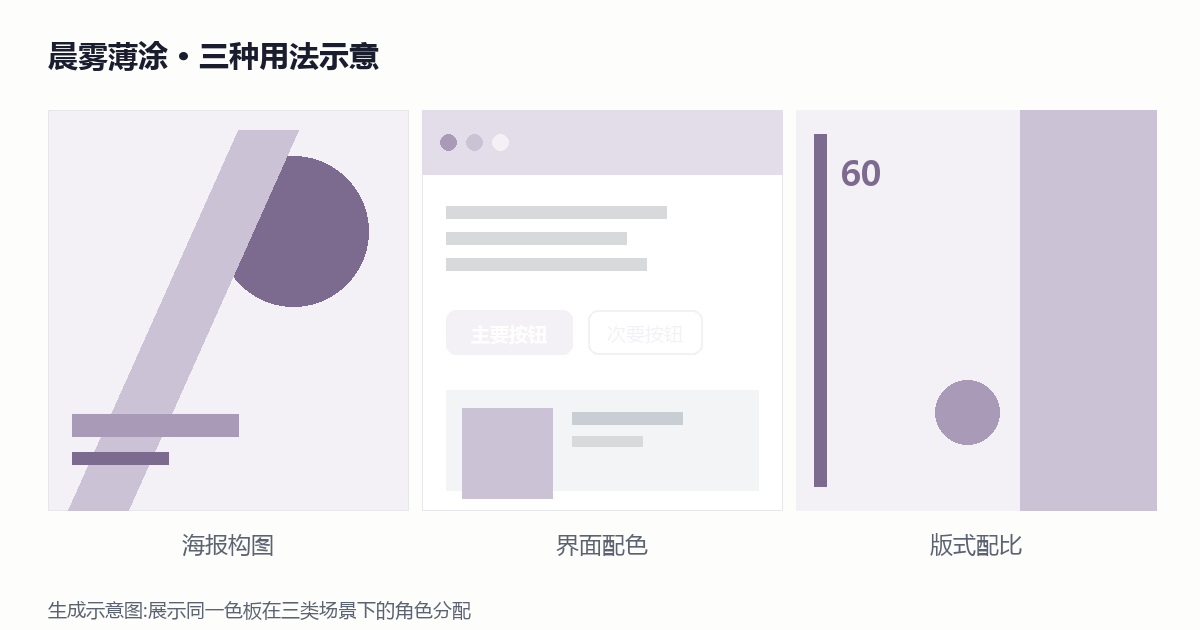 晨雾薄涂 应用示意